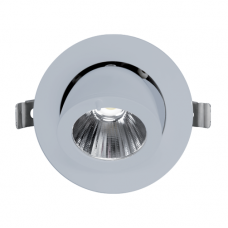 Φωτιστικό LED Χωνευτό Κινητό 20W 230V 1600lm 24° 4000K Λευκό Φως Ημέρας